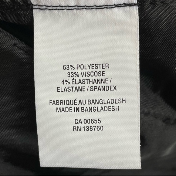 Reitman’s The Modern Stretch Bootleg Black Pants in size 12 Petite - Picture 9 of 12